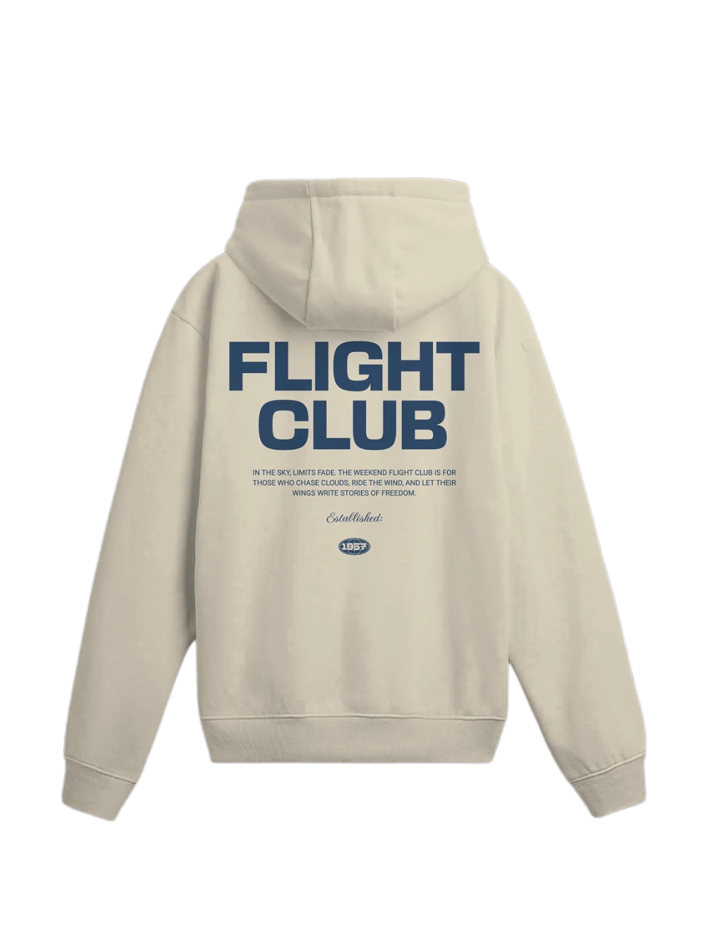 Mercha Flight Club Cream Hoodie